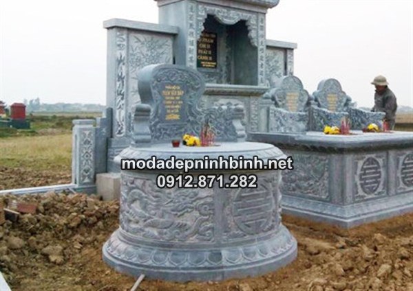 Tổng hợp mộ đá tròn Ninh Bình