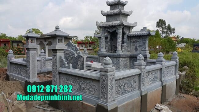 mẫu khu lăng mộ đá tại Bình Định