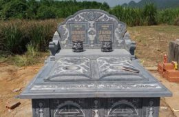 mẫu mộ đôi bằng đá đẹp tại Ninh Thuận