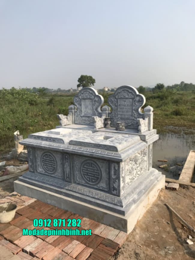 mộ đôi bằng đá tại Ninh Thuận đẹp nhất