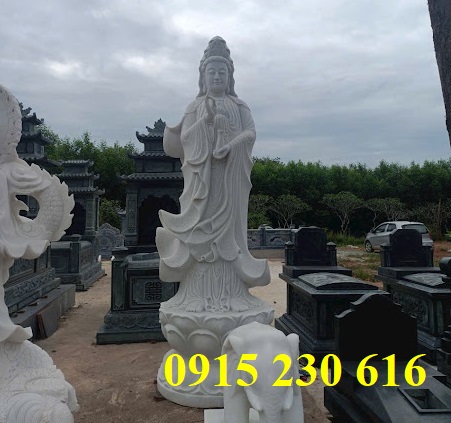 Mẫu Tượng quan thế âm bằng đá